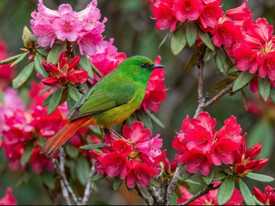 Bird watching and crop discovery walk