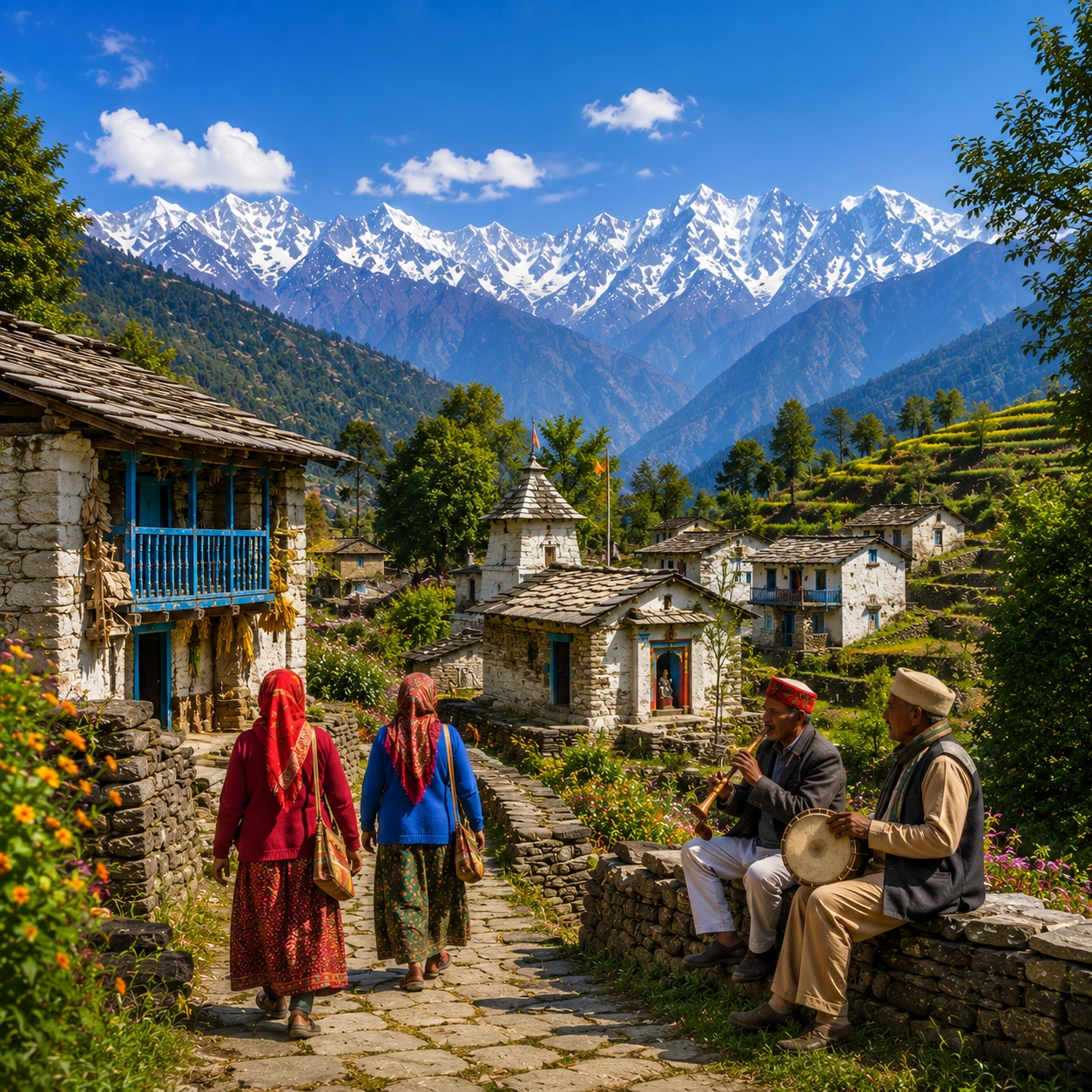 Village heritage tour and nature walk