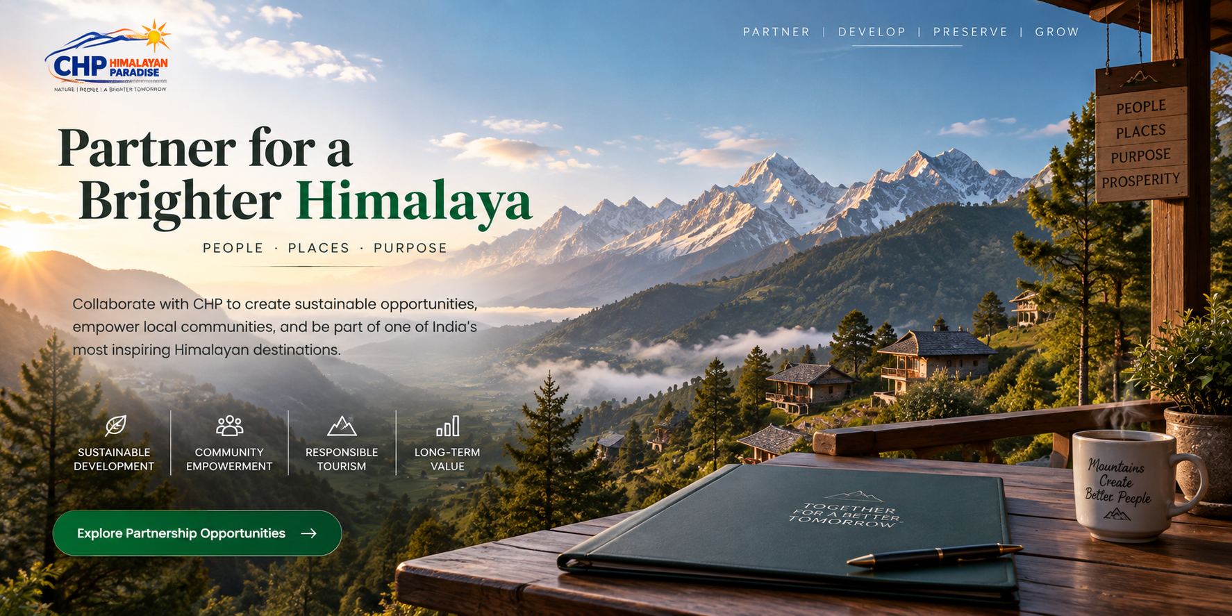 CHP Himalayan Paradise partnership proposals