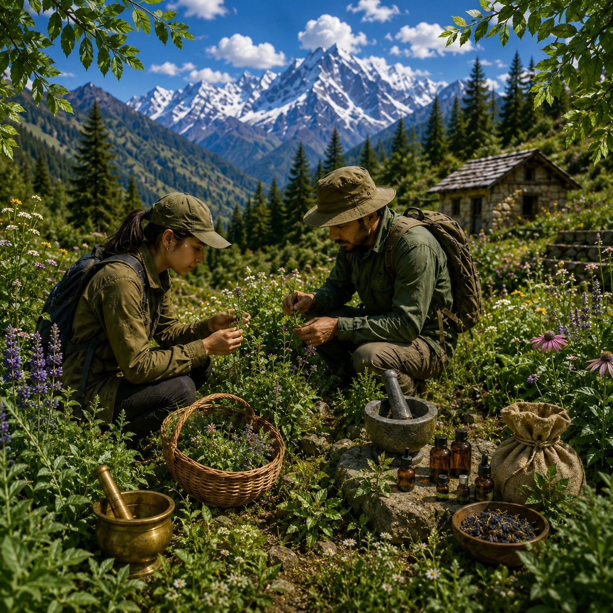 Forest Ecosystem Discovery and Herbal Medicine trail